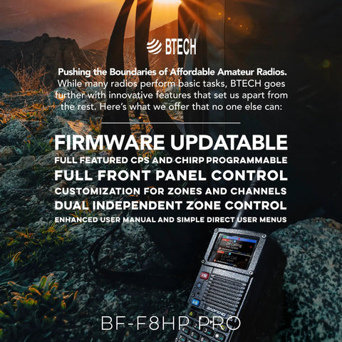 Beefed Up Tri Band 10 Watt Portable Two Way Radio With GPS And NOAA Weather Alerts, VHF UHF Aviation Scanner in mountainous terrain