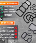 6 Piece VTEC VTC VVT Solenoid Spool Valve Gasket Set For Honda And Acura 3.0L 3.5L V6 J Series Engines Replacement Kit comparison
