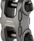 Epic Hyperlink Multi Purpose Dual Pin Shackle for Recovery Gear, Heavy Duty Rigging, Gunmetal Finish, Close-up View