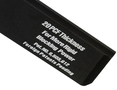 Marine Black Sanding Block For Body Work Long Block With Thirty Inch Length And Two And Five Eighths Inch Width text on surface