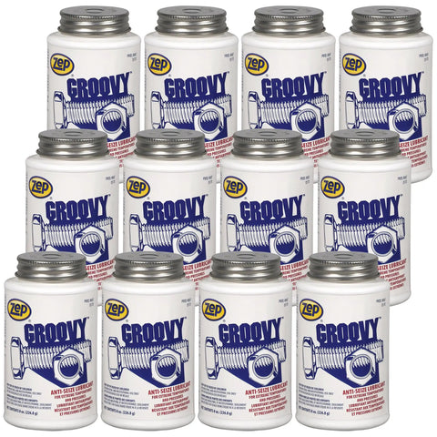 Heavy Duty Anti Seize Lubricant 8 Oz Case Of 12 Keeps Bolts From Seizing Under Heat And Rust With Long Lasting Adhesion