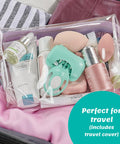 Intuition Go Disposable Razor For Sensitive Skin With BuiltIn Moisturizing Aloe Bar 4Fold Pivoting Head in travel bag