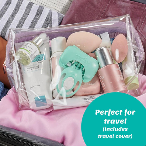 Intuition Go Disposable Razor For Sensitive Skin With BuiltIn Moisturizing Aloe Bar 4Fold Pivoting Head in travel bag