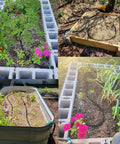 Customizable Soaker Hose System With 50 Ft 1/2 Inch Soaker Hose And 25 Ft PVC Garden Hose, Drip Irrigation Kit for garden beds