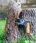 Heavy Duty Eight Inch Curved Draw Shave Tool Hog Out Logs And Peel Bark Fast Durable Carbon Steel Edge smooth planing on wood.