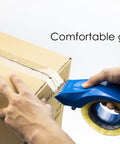 Easy Mount 2 Inch Tape Gun Dispenser For Packing And Sealing Ergonomic Black Handheld Tool With Durable ABS Plastic Quick Tape Replacement Keeps Tape On Reel Perfect For Warehouse And Shipping Tasks used sealing cardboard box