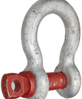 Built Tough Heavy Duty Screw Pin Anchor Shackle Galvanized Carbon Steel Four And Three Quarters Ton Working Load Limit Three Quarters Inch Size For Tie Down Towing Suspension Or Lifting G-209