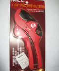Ratcheting PVC CPVC Pipe Cutter For Plumbing And Irrigation Projects, Slices From One And A Quarter Inch Up To One And Five Eighths Inch