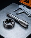 Top Notch M20 X 1.5 Metric Hand Thread Tap And Die Set For Serious Gear Head Repair Work With Hardened Alloy Steel Cutting Tools, M20 die and tap
