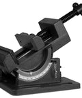Tilting Vise For Benchtops And Drill Presses, 3.25 Inch Jaw Opening, 1.75 Inch Jaw Size, Industrial Cast Iron With Durable Powder Coat