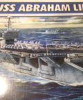 USS Abraham Lincoln CVN-72 Aircraft Carrier 1 To 700 Scale Model Kit With Full Hull Detail, Decals And Instructions