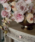 Heart Shaped Ceramic Drawer Knobs Set Of 6 With 3 Sized Screws For Cabinets, Dressers, Closets And Wardrobes Powder Pink Durable Glazed Ceramic Furniture Pulls Handles For Home Makeover And Easy Install Boss Vibe, pink heart knob on floral dresser