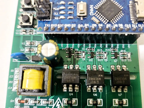 Plug And Play Light Sequencer Controller With External Start Stop And Pause Resume Pins, 110-240VAC, 99 Plus Modes, 0-999s Timer