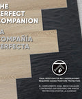 Moisture Barricade Underlayment Film for Vinyl Laminate SPC and Engineered Wood Floors 6 Mil Thick Polyethylene Vapor Barrier