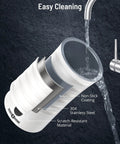 4 In 1 Milk Frother With Temperature Control for Hot or Cold Foam, scratch-resistant material, easy-clean under running water