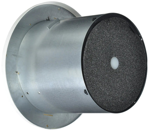 7 Inch Ceiling Exhaust Fan 50 CFM For Small Baths And Rooms, Energy Efficient Bath Vent, Dynamically Balanced Polypropylene Blades