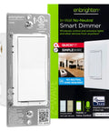 Z Wave Plus Dimmer Switch With QuickFit And SimpleWire Works With Alexa And Google Assistant No Neutral Required Dims