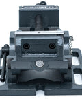 Heavy Duty Angle Drill Press Vise Three Inch Edition with front view showing precision construction and solid cast iron build.