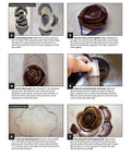 Dang Cool DIY Wooden Box Patterns And Easy Instructions For Knockout Jewelry Keepsakes And Fretwork Crafts Featuring 25 Solid Scroll Saw Projects For Weekend Builders - Step-by-step guide showing rose assembly techniques.