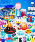 Science Kit For Kids With 120 Hands On Experiments And Scientist Costume Role Play STEM Educational Toy Set For Boys And Girls