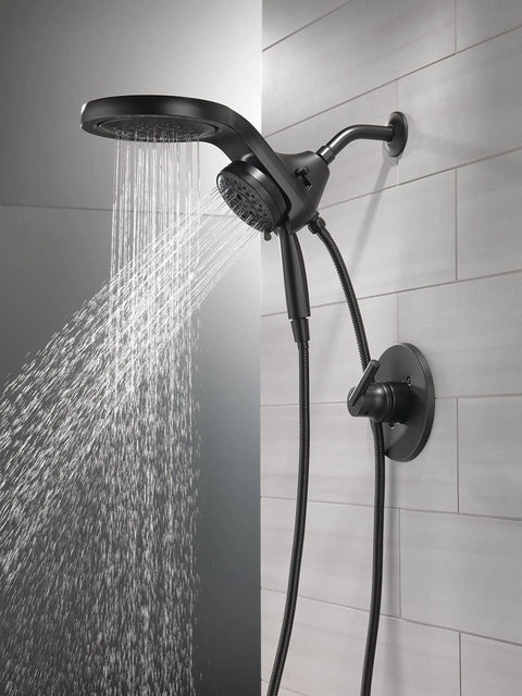 Totally Chic Matte Black Shower Trim Kit Single Handle Bathroom Faucet Set Modern Minimalist Design Quick Wall Refresh For Trendy Baths Showerhead And Valve Sold Separately Today