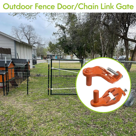 Heavy Duty Gate Hinge Pins For Metal Posts Durable Steel Gate Hangers For Farm Garden And Backyard Fences Easy Install
