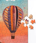 1000 Piece Jigsaw Puzzle For Adults Hot Air Balloon Scene Dope Colorful Home Wall Decor Perfect Family Fun With pieces