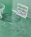 48 Piece Earring Making Kit with Stainless Steel Wire and All the Hoop Findings Hooks Jump Rings Ear Nuts for DIY Jewelry