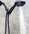 Showerhead with 72 Inch Flexible Shower Hose for Handheld Showerhead in Oil Rubbed Bronze Stainless Steel Outer Tube Extra Long
