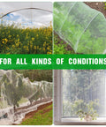 Ultra Fine Garden Netting 10 x 200 ft Plant Covers Keep Veggies, Fruits, and Trees Safe From Birds and Pests used in various conditions