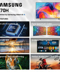 55 Inch 4K Mini Led Smart Television Boosting Straight Fire Visuals With Advanced Deep Black Contrast And Seamless Streaming Features For A Top Tier Living Room Setup, showcasing key features.