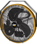 Heavy Duty 18 Inch High Velocity Wall Mounted Shroud Fan Weatherproof IPX4 Indoor Outdoor 4000 CFM All Weather Ready Three Speed Pull Chain