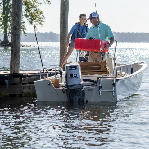 12 Gallon Low Profile Marine Fuel Tank For Outboard Boats Rectangular Red Compact And Easy To Haul With Space Saving Design Includes 2-Way Vent Cap For Quick Gas Access
