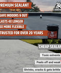 Waterproof Sealant For Flat And Metal Roofs And Foundations DIY Leak Repair Coating With Flexible Protective Membrane
