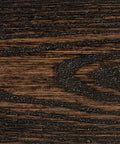 Close-up of dark walnut blade texture for 52 Inch Indoor Outdoor Ceiling Fan With Five Dark Walnut Blades And Oil Rubbed Bronze Finish.