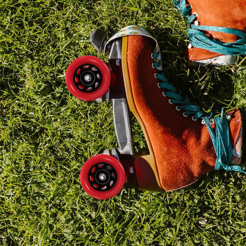 Replacement Roller Skate Wheels Red 92A Quad Skateboard Wheels High Hardness Durable For Outdoor And Indoor Skating Accessories