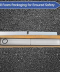 Replacement Glass Tube For Four Sided Pyramid Patio Heaters 49 Point 5 Inches Tall And 4 Inches Diameter packaged in box