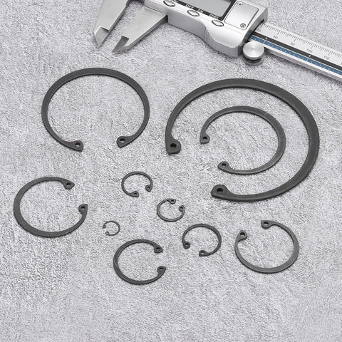Top Shelf Heavy Duty Internal Retaining Ring Circlip Forged From Tough 65Mn Spring Steel For Seamless Axial Locking And Genuinely Rock Solid Performance On Every Home Or Garage Repair Job