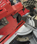Dust Collector And Dust Chute For Milwaukee 10 Inch Miter Saw 2734-20/21 Compatible attached to saw, reducing wood dust