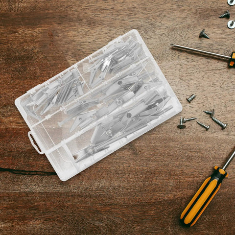 Heavy Duty Drywall Toggle Bolt Kit With Wing Nuts Stainless Steel Anchors 32 Piece Pro Grade Multi Use Fastener Set