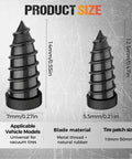 DIY Tire Repair Kit With Rubber Nails And Vacuum Insertion For Cars, Motorcycles And Trucks, two nail sizes and dimensions