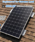 Z Brackets Solar Panel Mounting Kit 16 Pack Heavy Duty Multi Slot Adjustable Corrosion Resistant Mounting Brackets