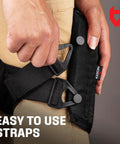 Non Slip Work Knee Pads For Men And Women With Thick Soft Foam Padding Adjustable Straps And Easy Buckle Clips That Stay Put While You Move Great For Flooring And Gardening with easy-to-use straps