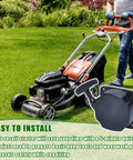 Pull Start Recoil Starter Pack Of 2 For Earth Augers And Tillers Compatible With Predator MC43 52cc 2HP, showing mower and starter detail.
