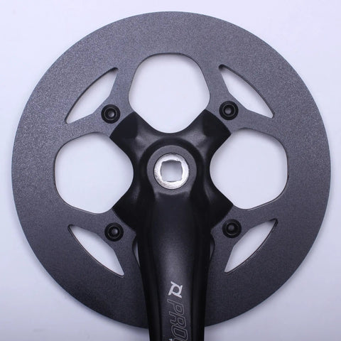 Beefy Aluminum 104 BCD Chainring Guard Fits 38T 42T 44T 46T 48T Sprockets For MTB Ebike Road City Folding Bikes Protects Chainring