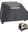 3 In 1 Pizza Oven Plus Grill Cover Fits CGG 403 Outdoor Weatherproof Polyester With Velcro Straps Snug Fit Water Resistant Protection For Your Grill Against Sun Rain And Dirt Durable Cover Is Built To Last In Wind Snow And Rain During Outdoor Grilling on a patio