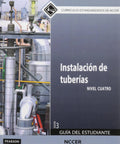 Rock Solid Pipefitting Trainee Guide In Spanish Level 4 cover featuring industrial pipe layouts and training resources.