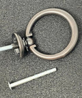 Origins Collection 2 Inch Furniture Ring Pull in Oil Rubbed Bronze for Cabinets Drawers and Furniture Pieces with screws