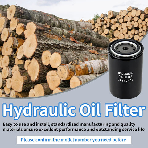 Heavy Duty Log Splitter Hydraulic Oil Filter 723P0405 723-0405 120-818 6515541 Replacement, Compatible With Troy-Bilt LS27 LS27CC GS21T 522LS And Bobcat 700 Series, Easy Install Filter Element For Fast Maintenance