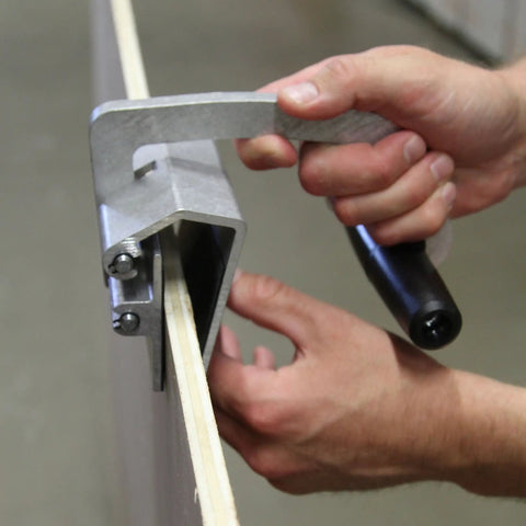 One Hand Plywood And Sheetrock Panel Carrier For Easy Lifting, Heavy Duty 200 Lb Capacity, Fits Two Sheets, Ergonomic Back Saving Design For DIYers And Pros Handling Drywall And Panels